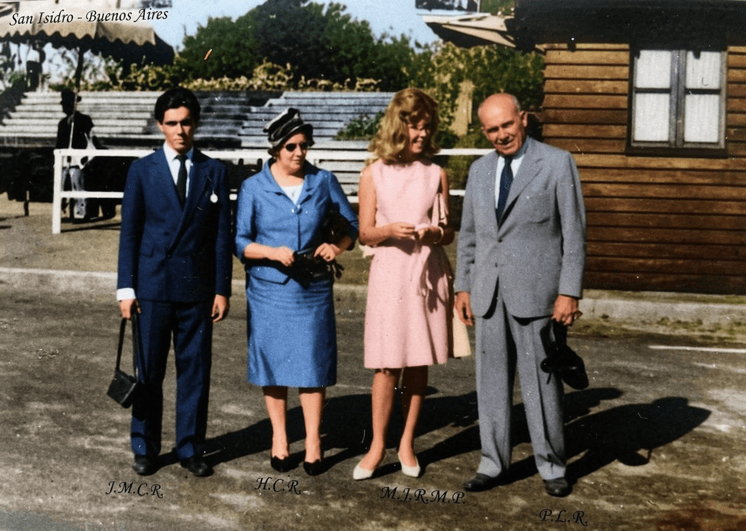 Pedro Lorenzo Raggio com Henriqueta Camargo filhos Jose Mariano Camargo Raggio e Maria Jose Argentina