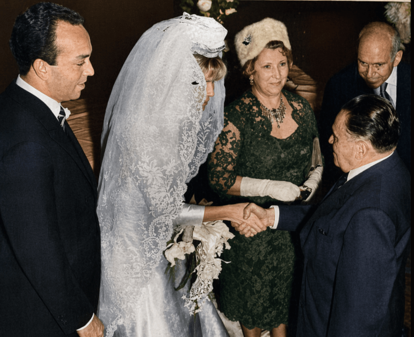 Pedro Raggio Henriqueta Camargo Casamento Maria Jose e Marcos Magalhaes Pinto e Presidente do Brasil Castelo Branco